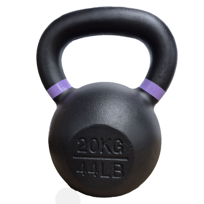 A black kettlebell 20kg