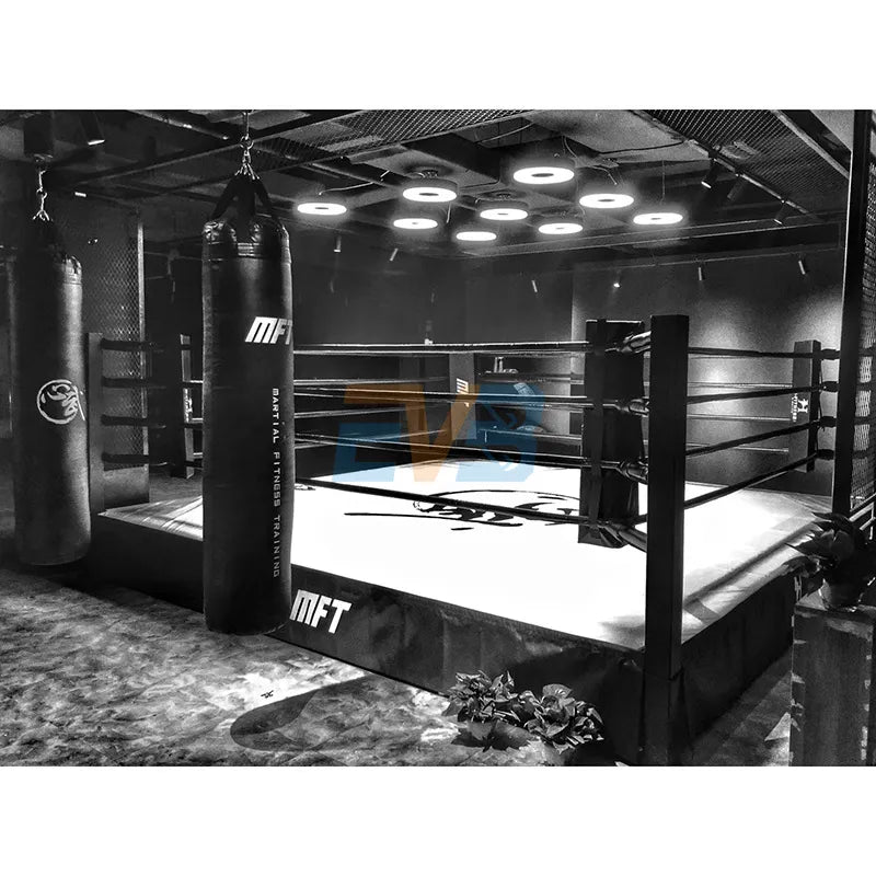 BOXING RING RAISED FLOOR 6m x 6m