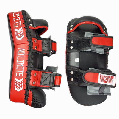Muay Thai pads with elbow padding