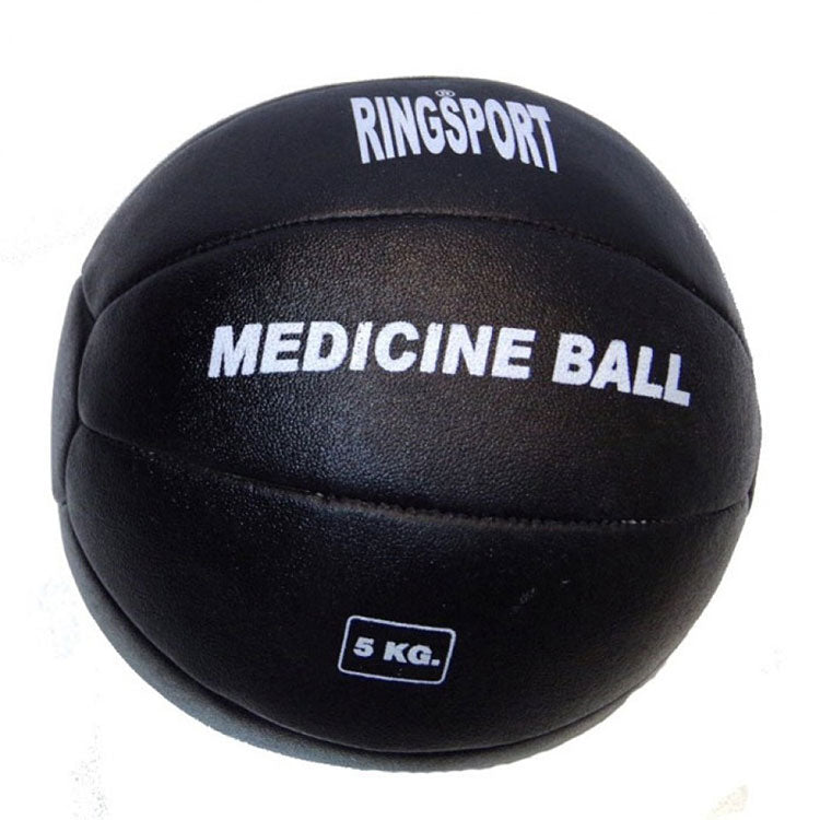 5kg leather medicine ball for boxing training