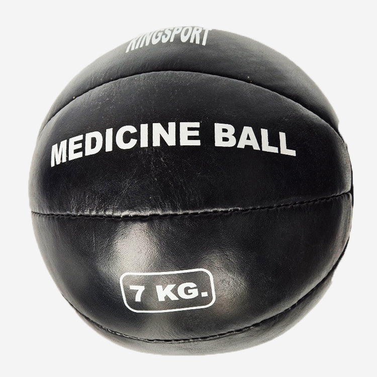RINGSPORT LEATHER MEDICINE BALL