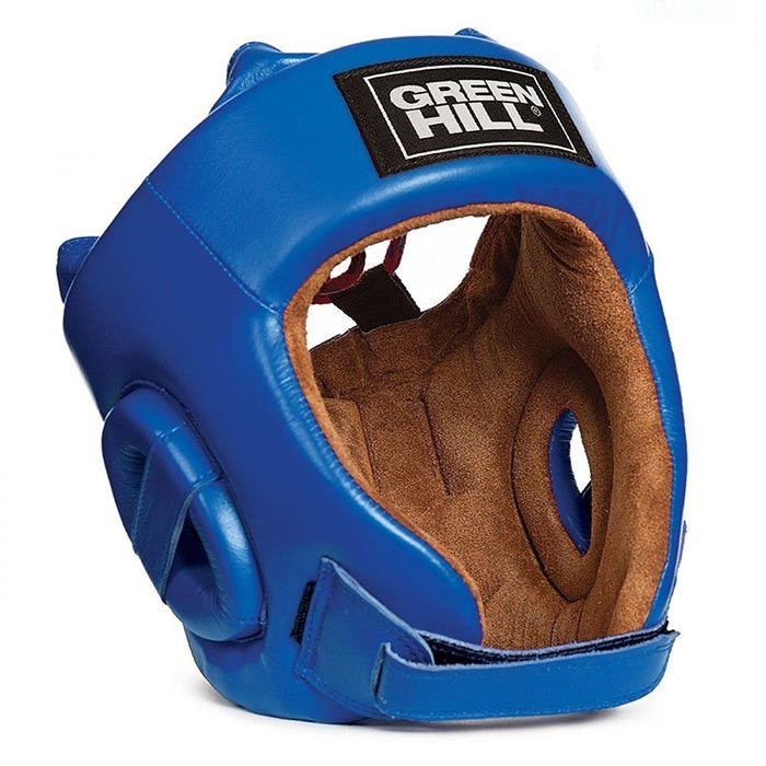 ABA boxing headgear Green Hill logo 