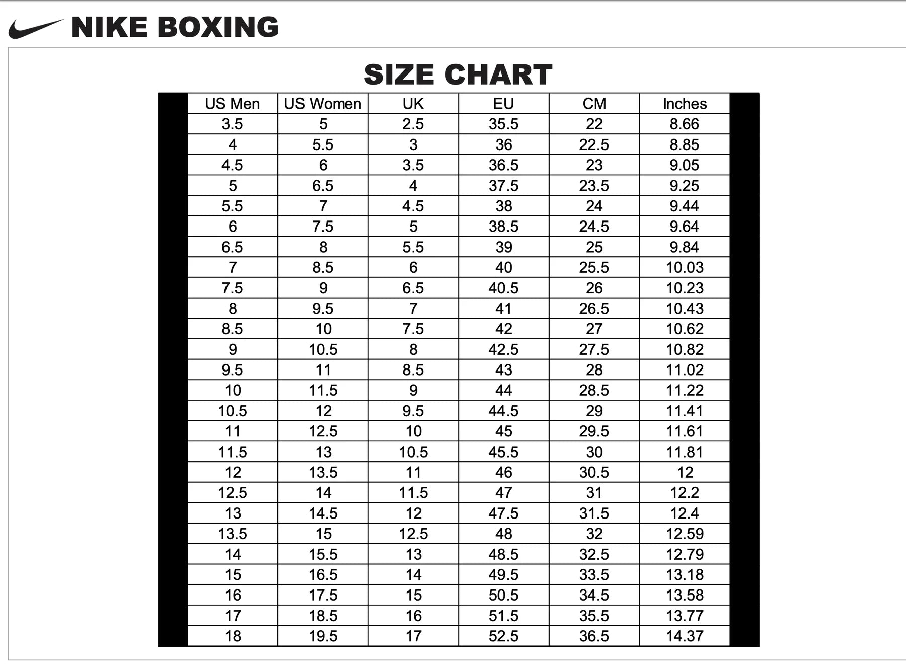 Boxing boots size 11 online