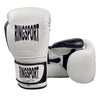 Super pro gel boxing glove white/black