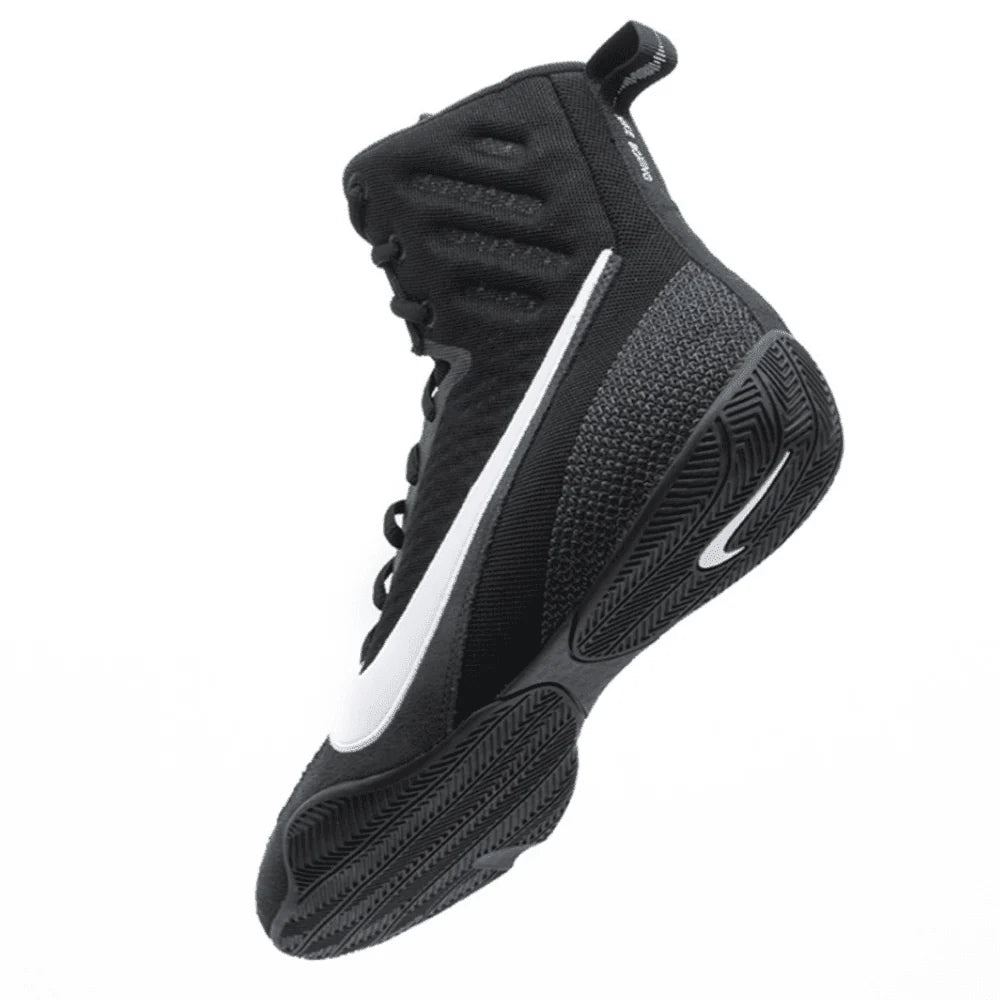 Nike boxing boot machomai 3 black side