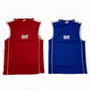 Ace boxing singlets red and blue