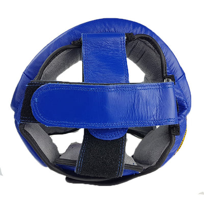 Aiba style boxing head guards top view