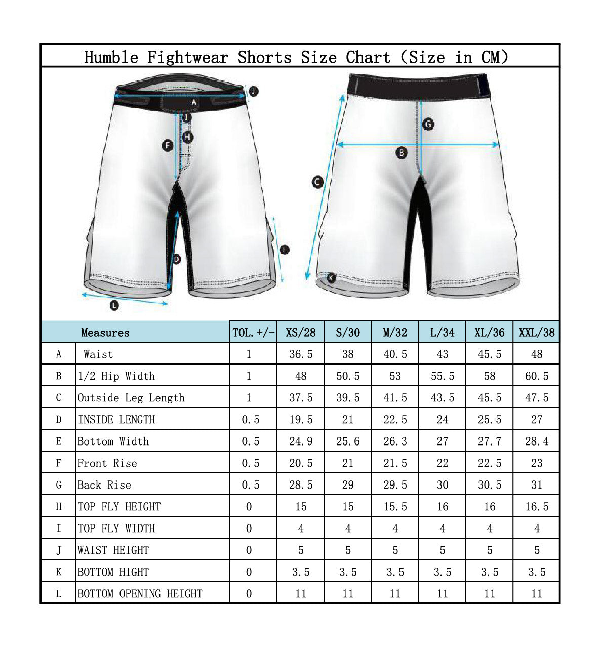 Humble Vadars MMA Shorts