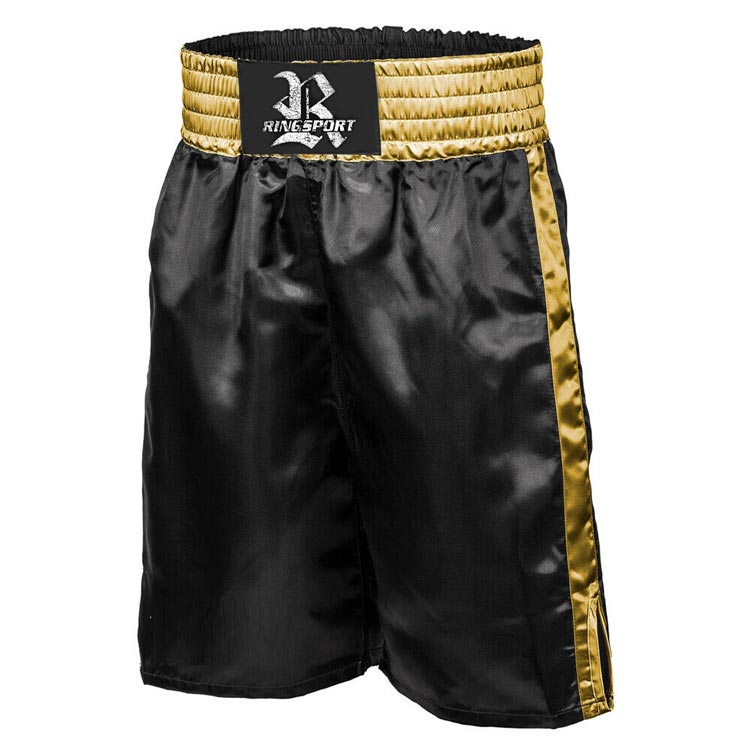Black boxing shorts