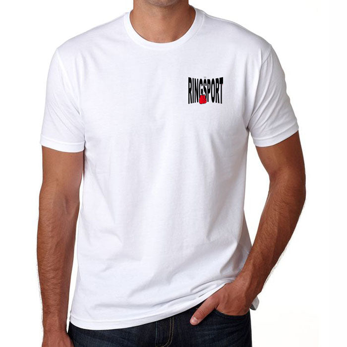 boxing tee shirt white