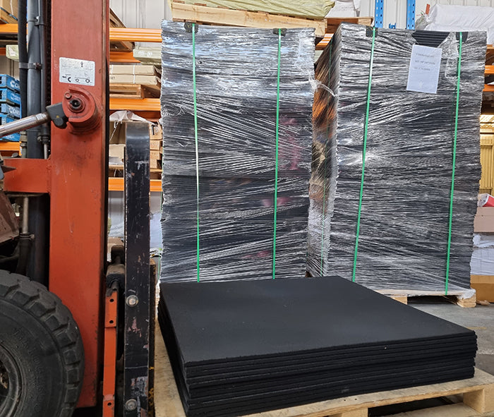 RUBBER GYM FLOOR MATS