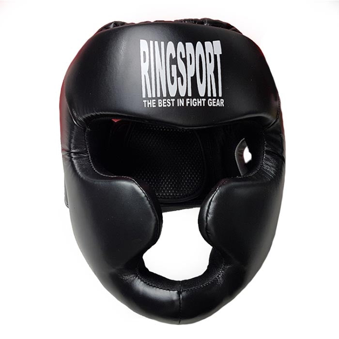Ads leather head guard front