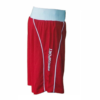 Elite boxing shorts red side