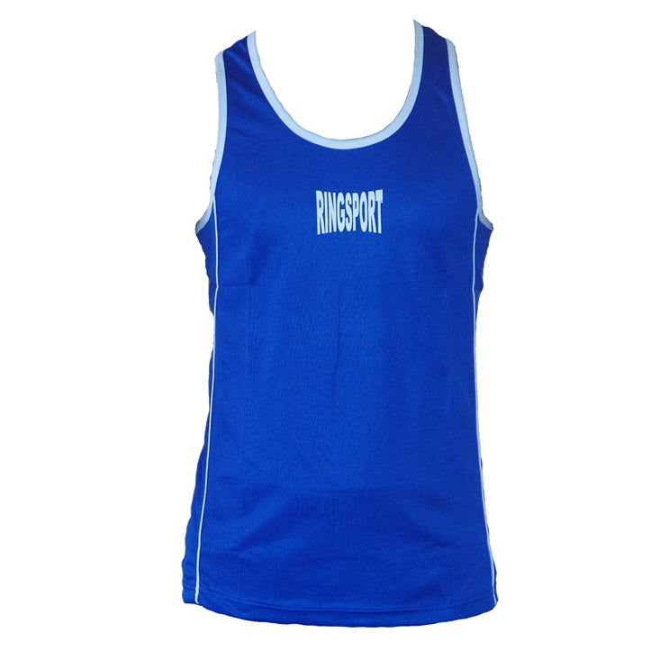 Amateur boxing singlet elite front