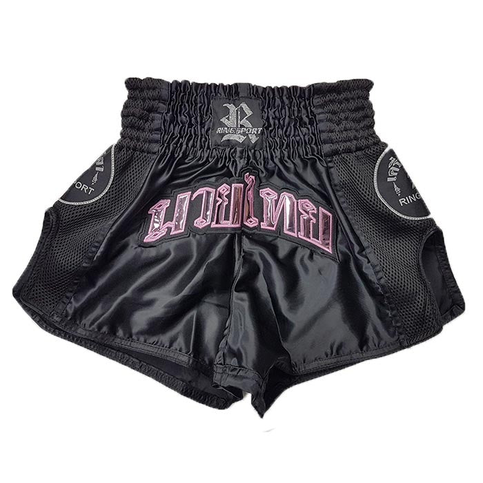 Air Muay Thai shorts black pink