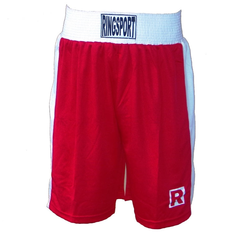 Ringsport boxing shorts red
