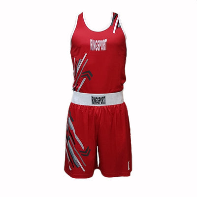 Strike boxing shorts kit red