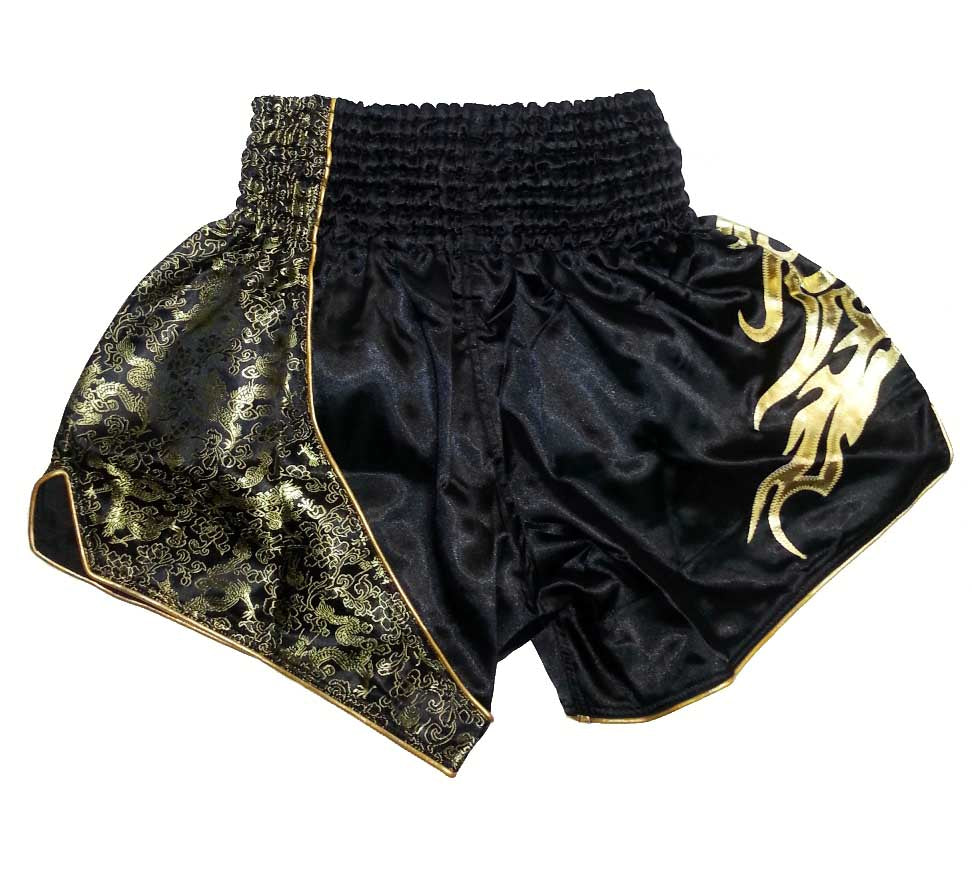 Top king muay thai shorts dragon rear