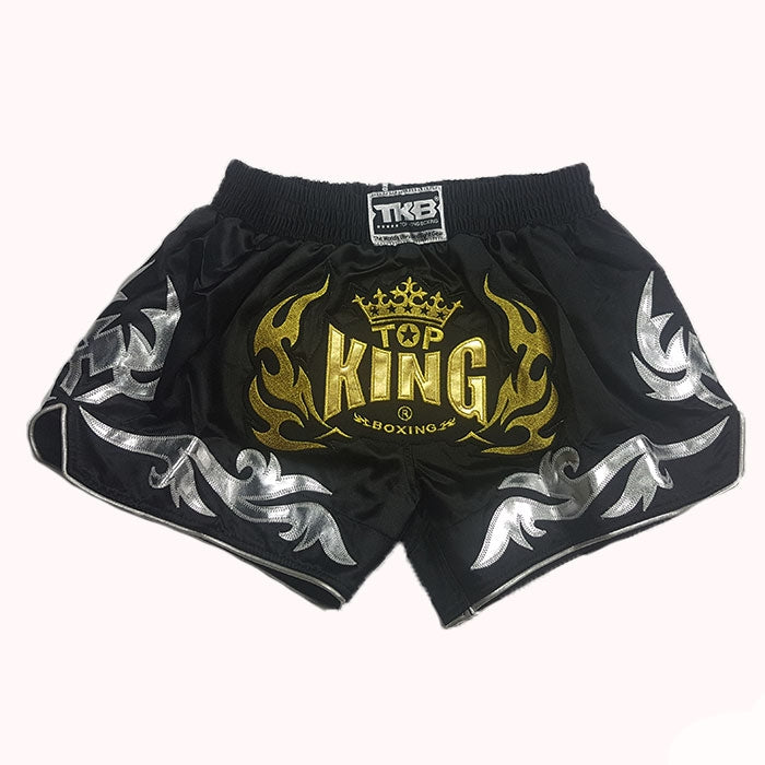 Top King Muay Thai shorts with logo